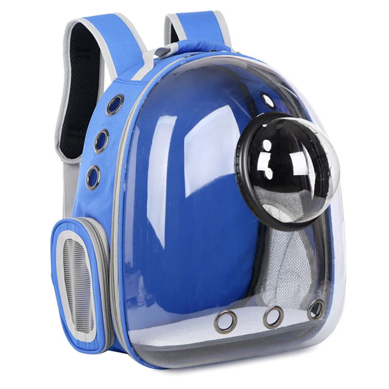 Transparent Cat Carrying Bags Space Breathable Pet Backpack Portable Puppy Dog Backpack Transport Carrier Space Capsule Bag Pets